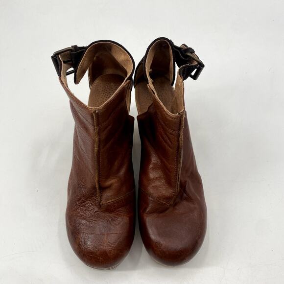 Free People brown two tone cedar clogs - Picture 4 of 8